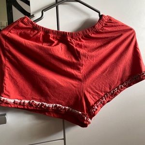 Red summer short